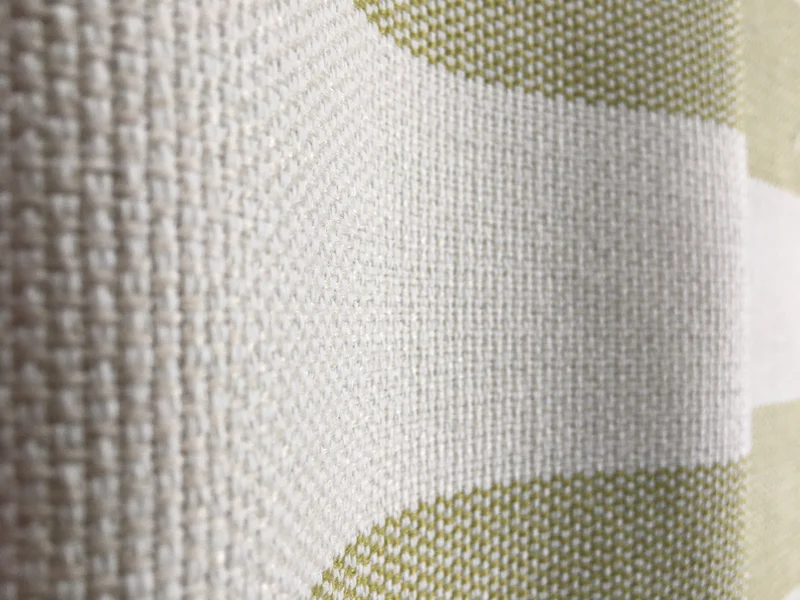 Outdoorstoff Blockstreifen - lime