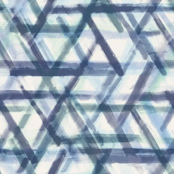 Bio Brush Strokes - indigo