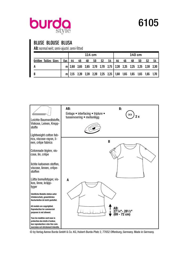 6105 Bluse