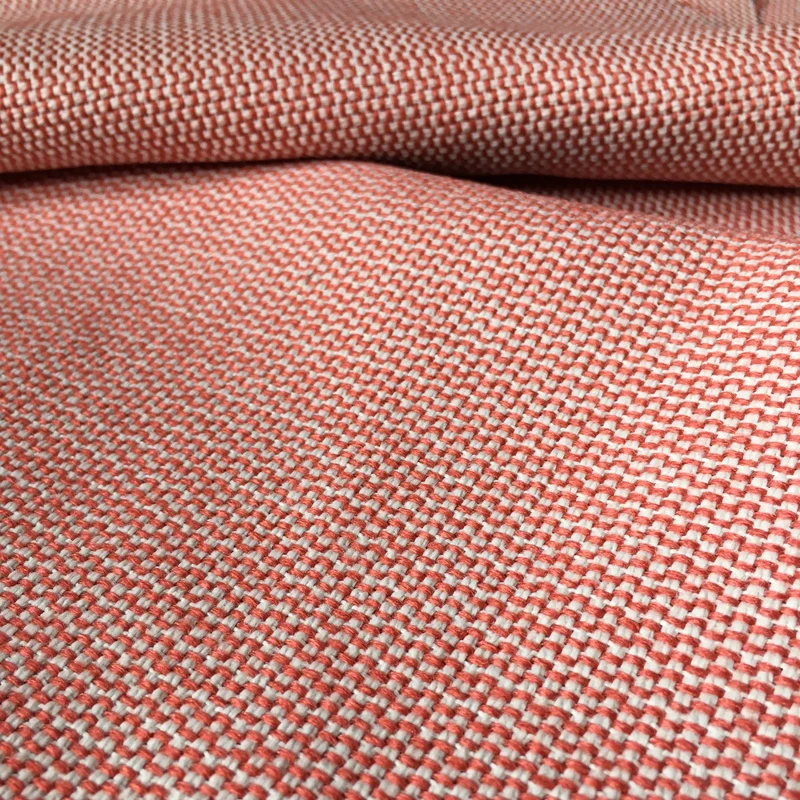 Outdoorstoff Bicolor - koralle