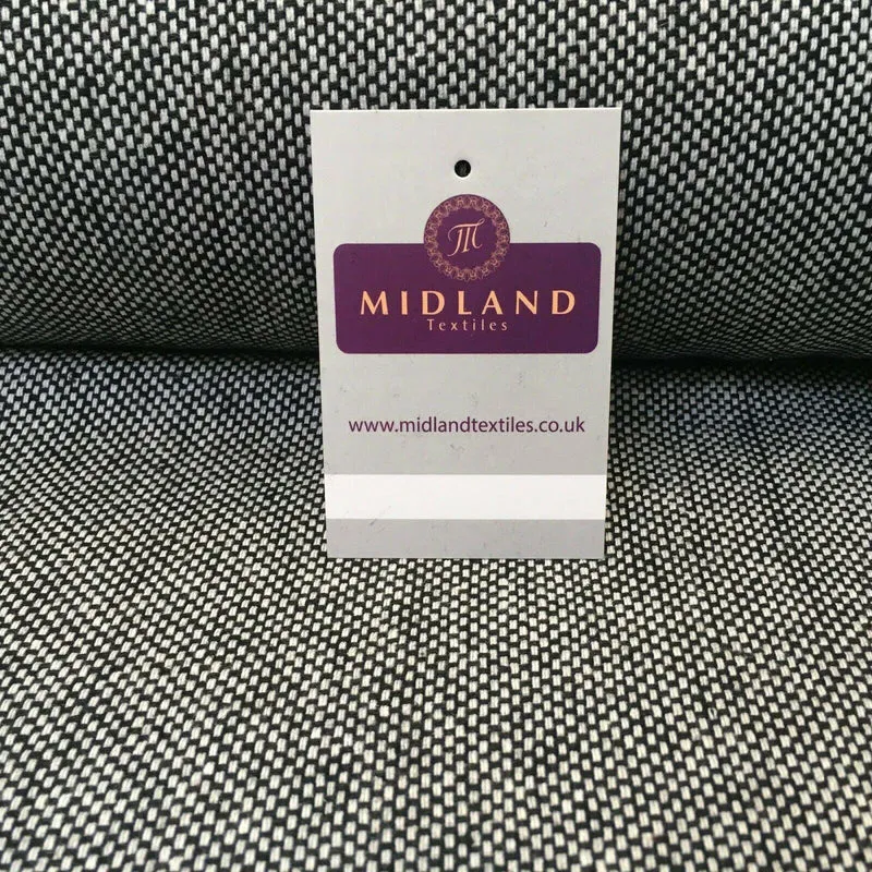 Grey wool blend Melton Coating Poly Boucle Fabric 147 cm MK1194-3 Mtex