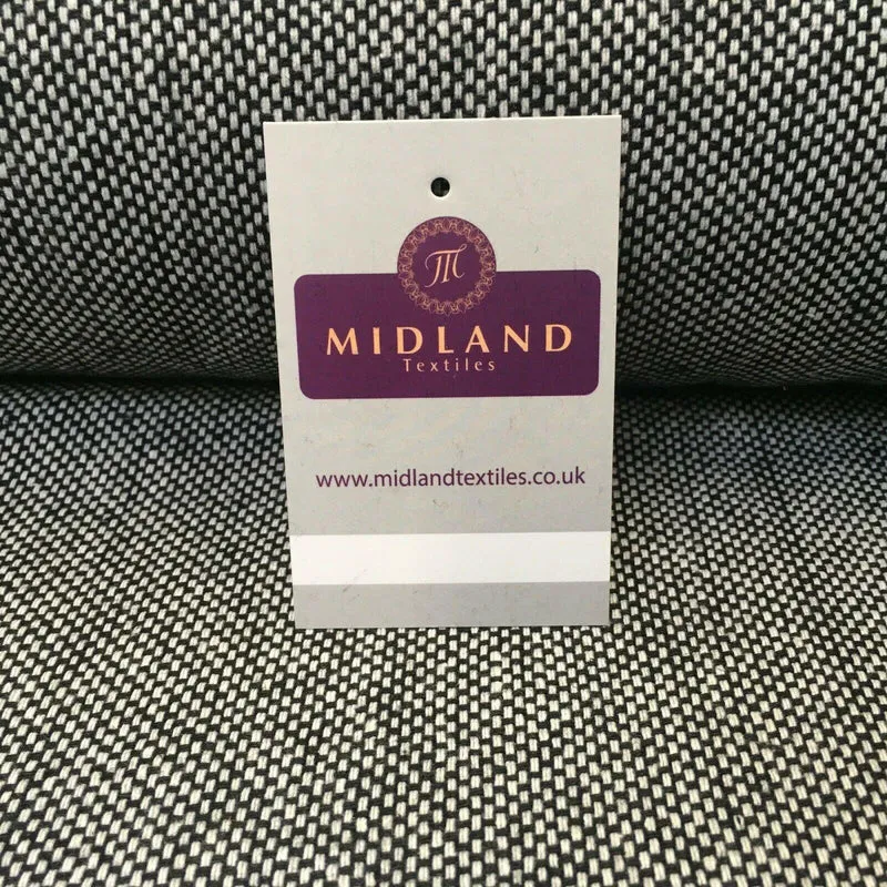 Grey wool blend Melton Coating Poly Boucle Fabric 147 cm MK1194-3 Mtex