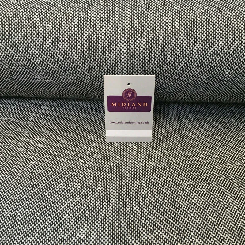 Grey wool blend Melton Coating Poly Boucle Fabric 147 cm MK1194-3 Mtex