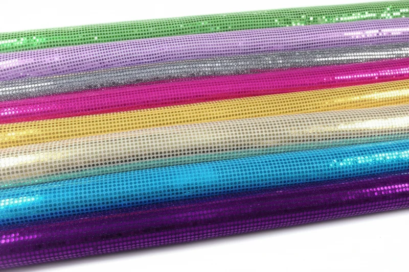 6mm Sequin fabric shiny sparkly material fancy dress costume Per Metre M63 Mtex