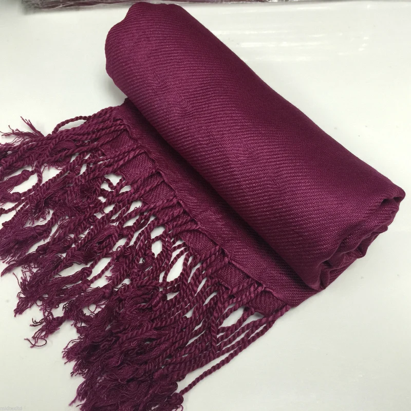 Ladies Pashmina Pashmeena Shawl Hijab Scarf Many colours Wrap stole M415 Mtex