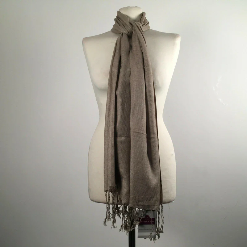 Ladies Pashmina Pashmeena Shawl Hijab Scarf Many colours Wrap stole M415 Mtex