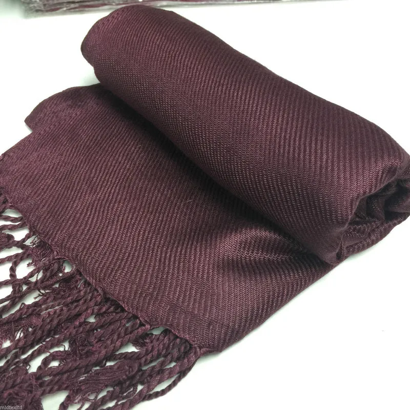 Ladies Pashmina Pashmeena Shawl Hijab Scarf Many colours Wrap stole M415 Mtex