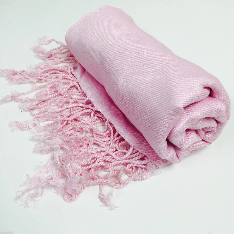 Ladies Pashmina Pashmeena Shawl Hijab Scarf Many colours Wrap stole M415 Mtex
