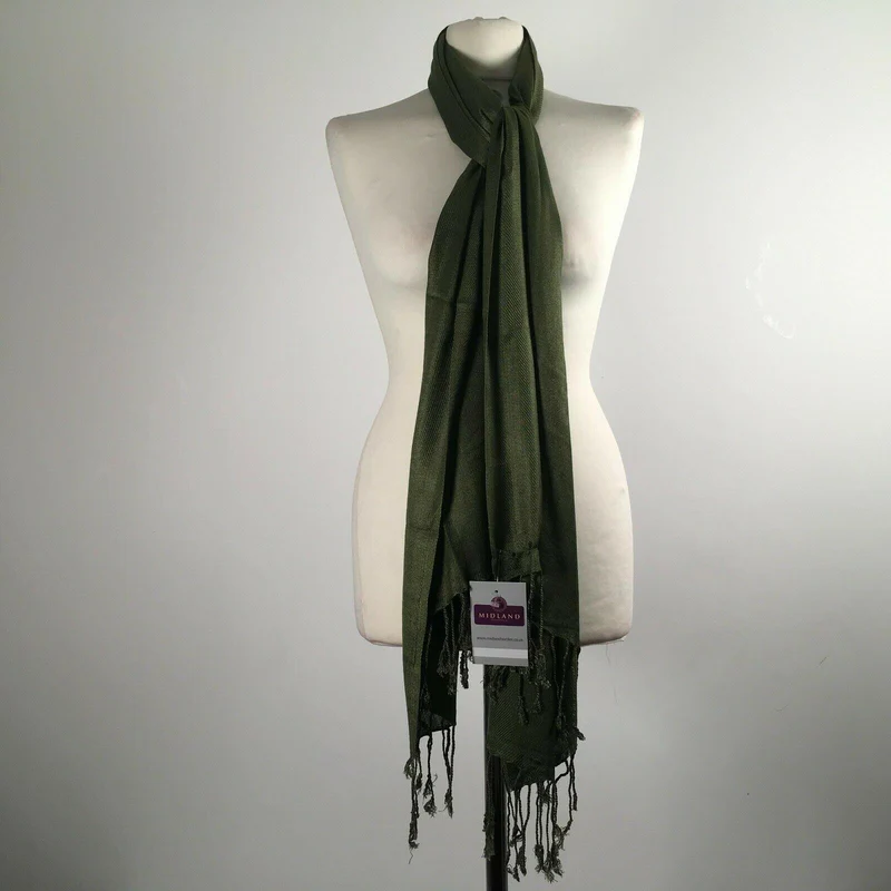 Ladies Pashmina Pashmeena Shawl Hijab Scarf Many colours Wrap stole M415 Mtex