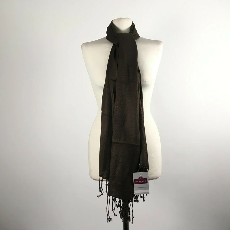 Ladies Pashmina Pashmeena Shawl Hijab Scarf Many colours Wrap stole M415 Mtex