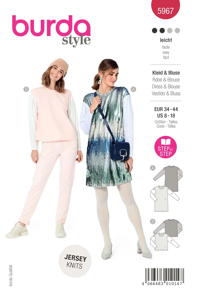 5967 Kleid & Bluse