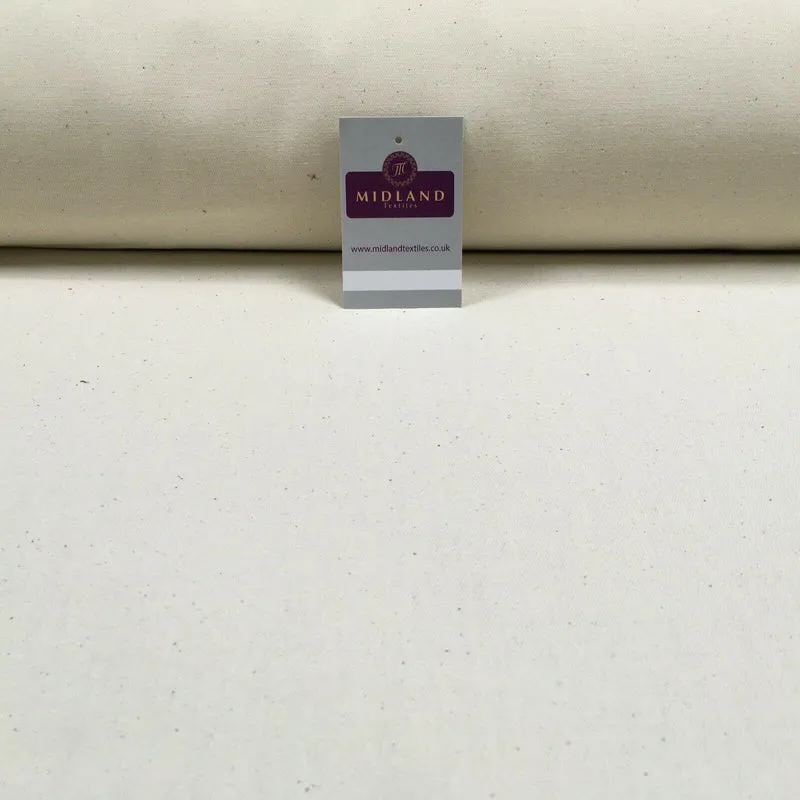 Natural Bull Denim Loomstate Heavy Calico Fabric 150cm Wide MS1353