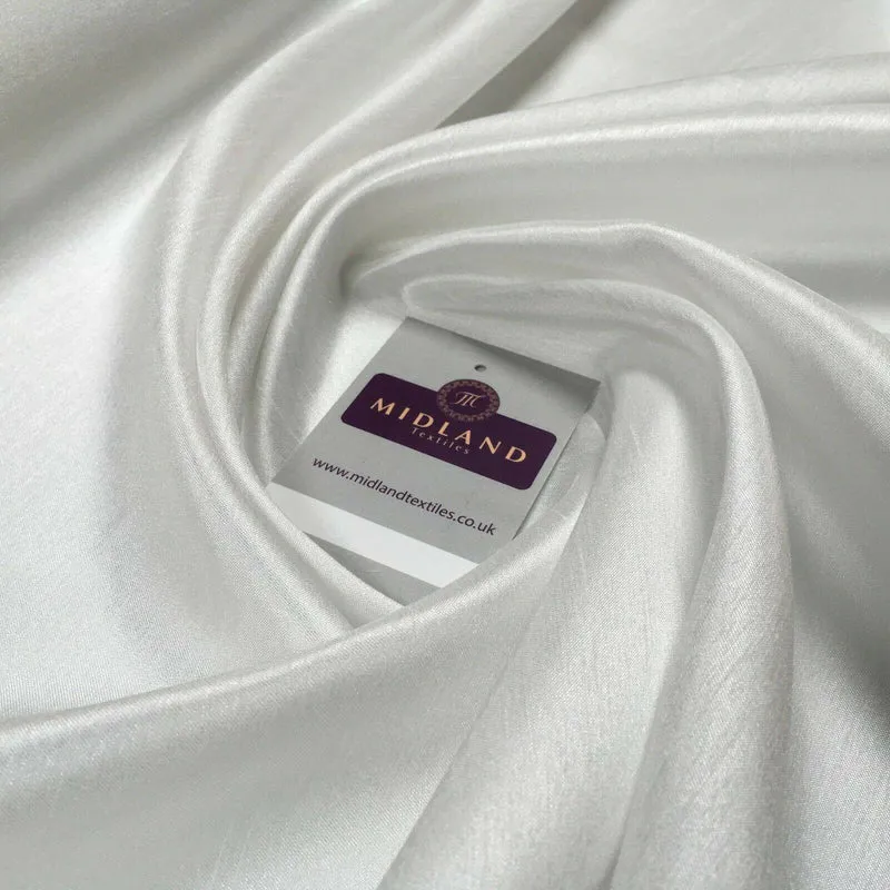 Plain Shantung Satin Backed Dupion Faux Silk Dress Fabric 147 cm MD1293 Mtex