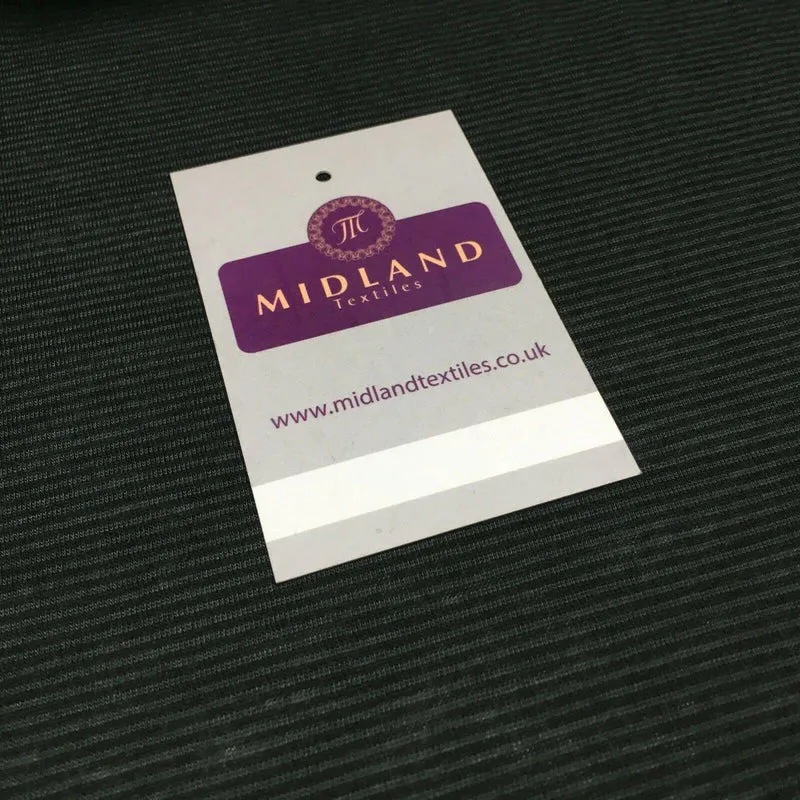 Dark Grey Micro ribbed jersey Dress Fabric 147 cm M720-68 Mtex