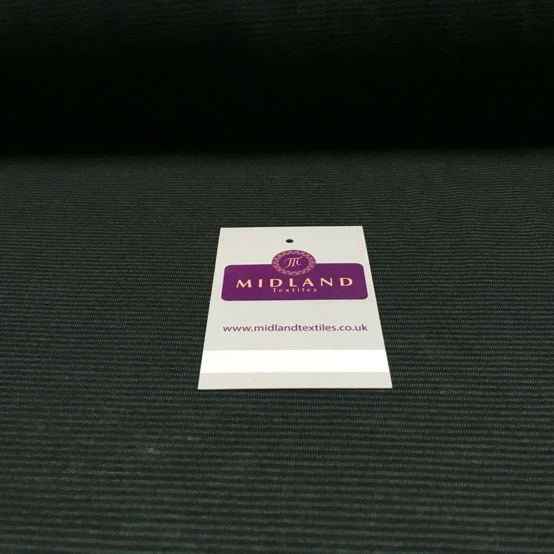 Dark Grey Micro ribbed jersey Dress Fabric 147 cm M720-68 Mtex