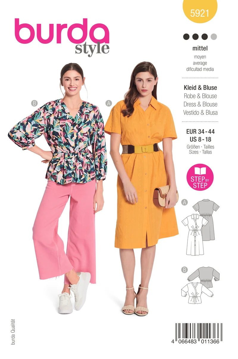 5921 Kleid&Bluse