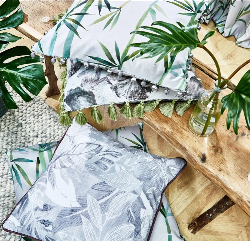 Baumwollstoff Bamboo - light grey