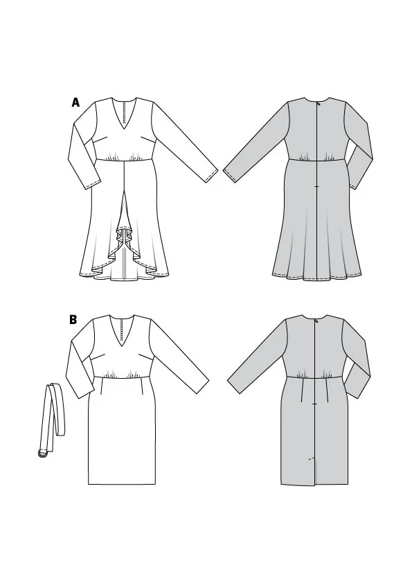 5987 Businesskleid