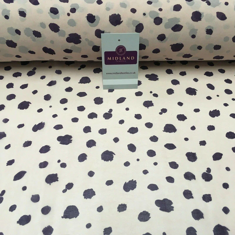 Pink Peach Printed Crepe chiffon Dress Fabric 150 cm Wide MK1190-12 Mtex