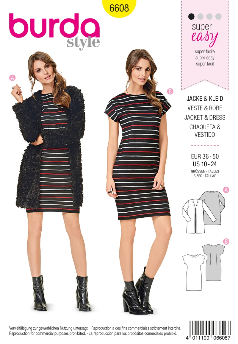 6608 Jacke & Kleid