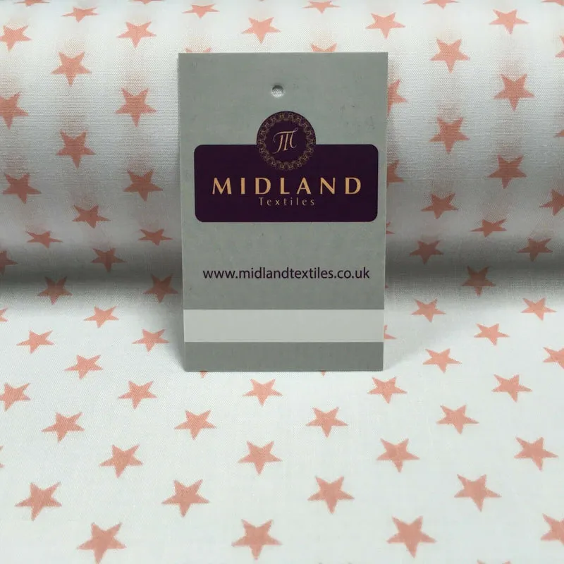 Christmas Star Xmas Printed Polycotton Fabric Craft Gifts 110 cm MD1283 Mtex