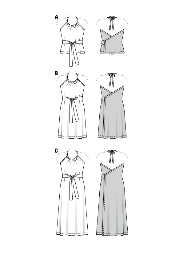 6118 Top, Kleid