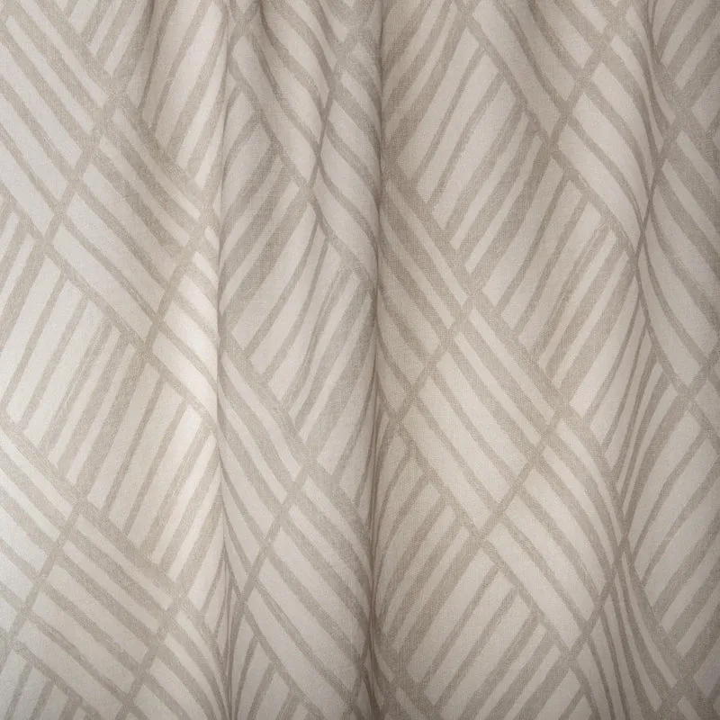 Diagonal Voile - brown 280 cm