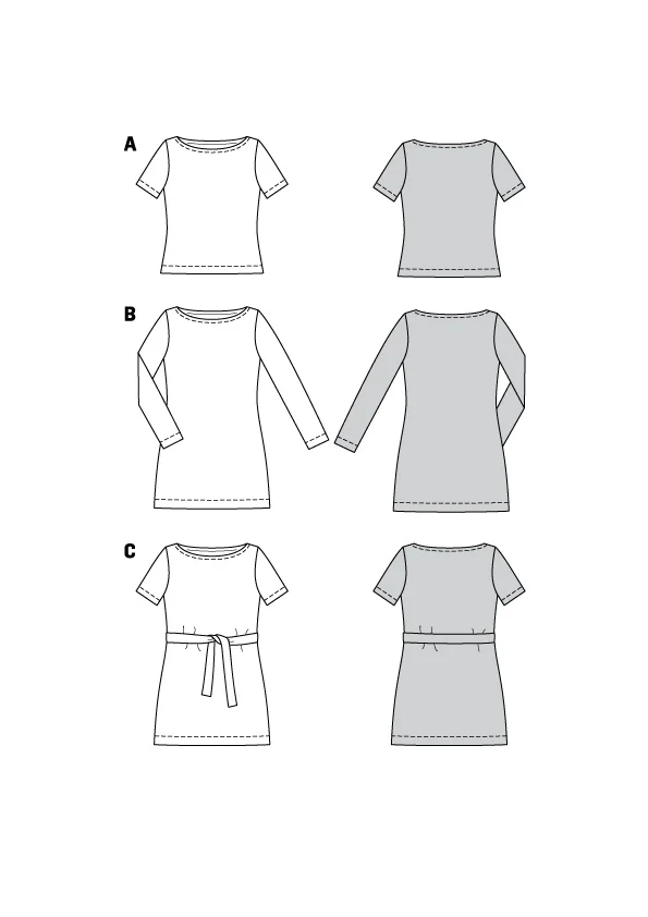 6087 Shirt, Kleid