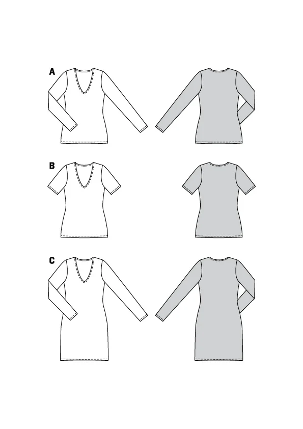 6075 Shirt, Kleid