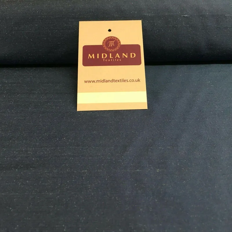 Raw Silk Power Loom Dupion Fabric 44" Wide Sold By Half Metre M1143 Mtex
