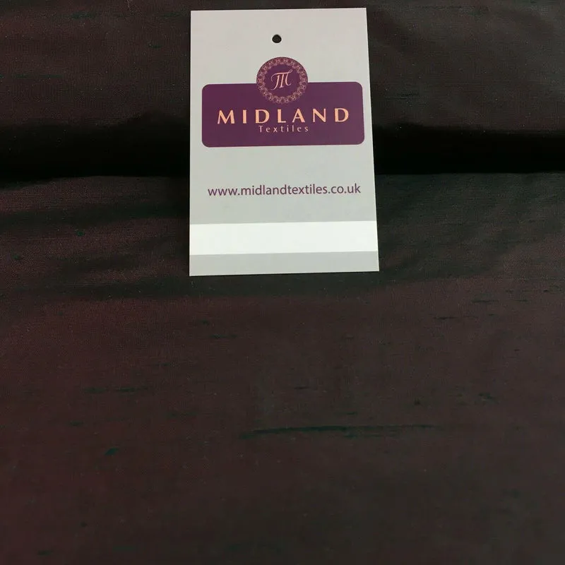 Raw Silk Power Loom Dupion Fabric 44" Wide Sold By Half Metre M1143 Mtex