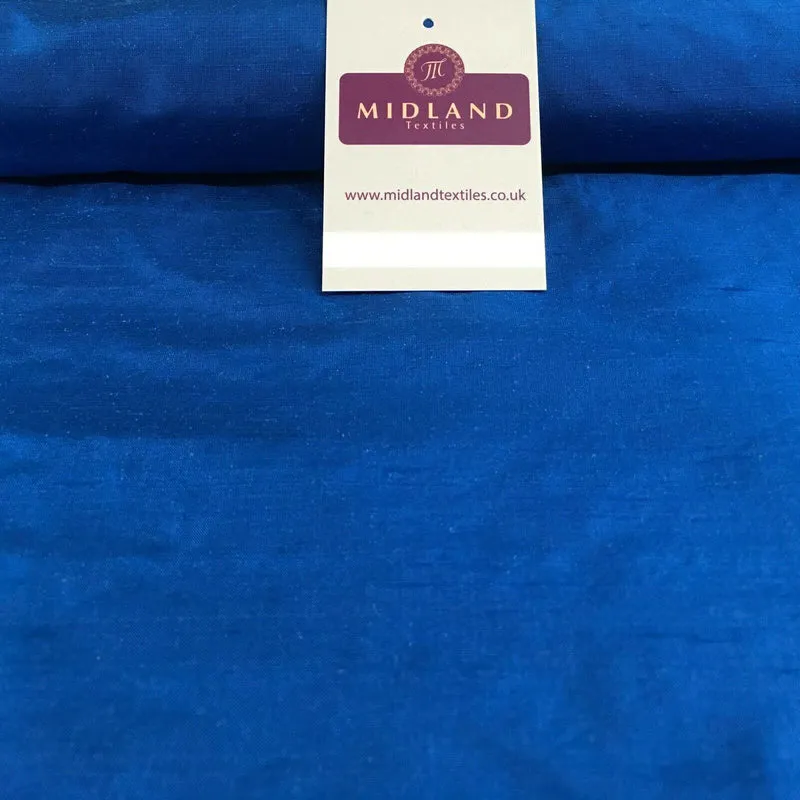 Raw Silk Power Loom Dupion Fabric 44" Wide Sold By Half Metre M1143 Mtex