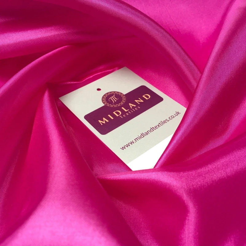Silky Habutae Lining Fabric - 100% Polyester Non-Stretch £1.99/m M500
