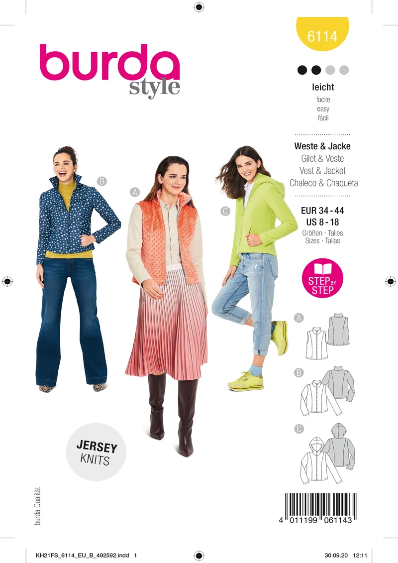 6114 Weste, Jacke