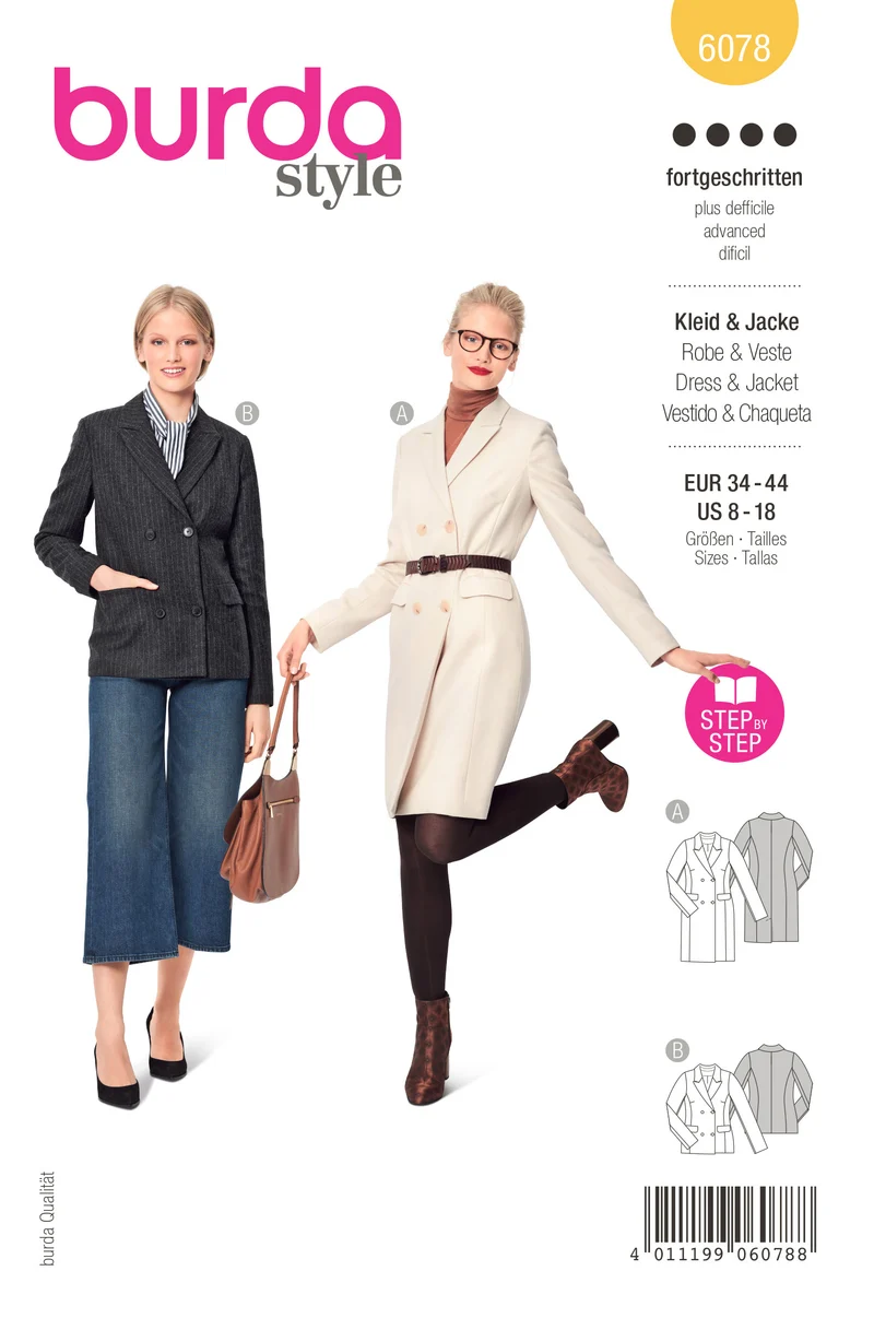 6078 Kleid, Jacke