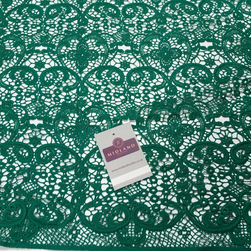 Lace Border Chemical Lace Dress Fabric 110cm Wide M1138 Mtex