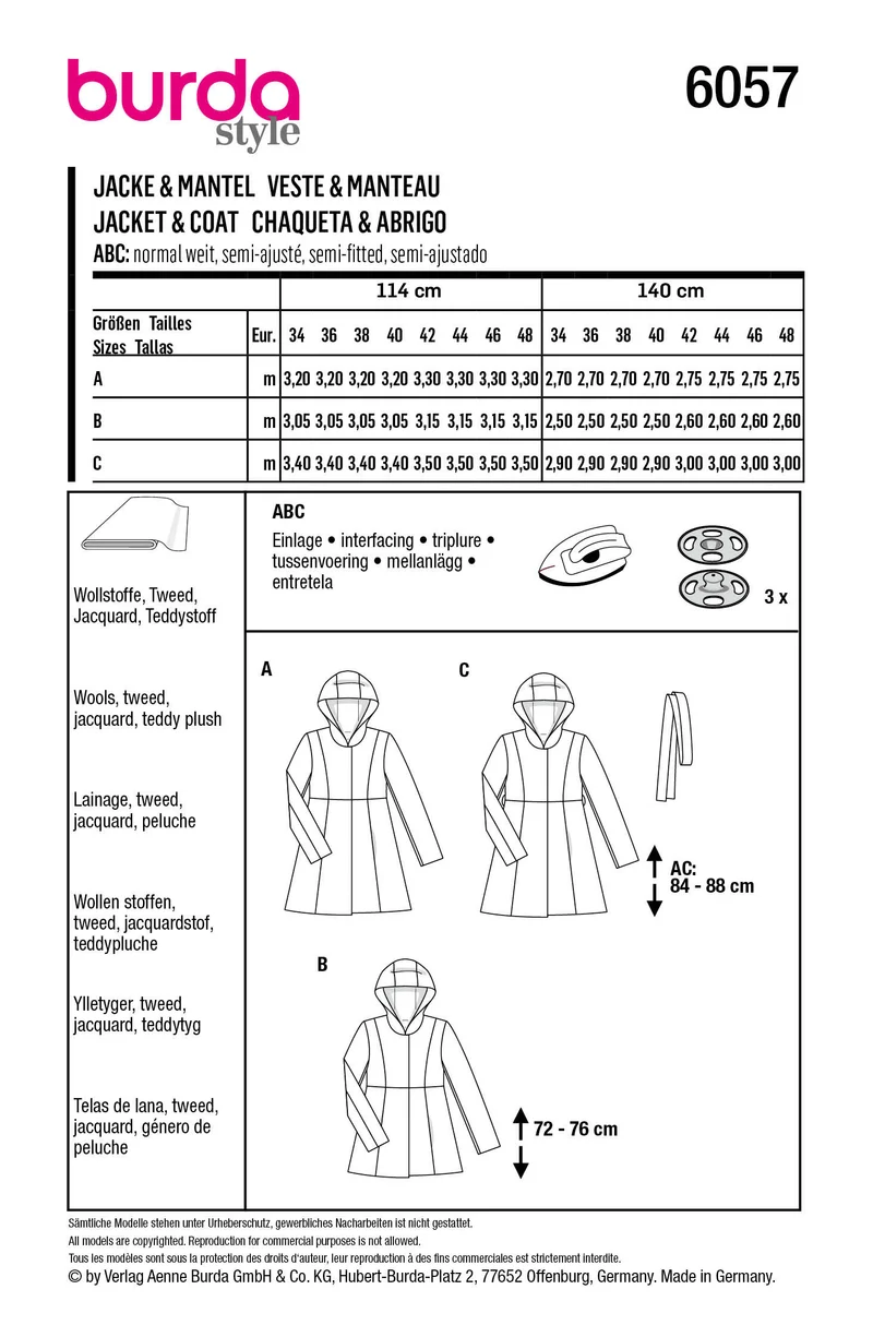 6057 Mantel, Jacke