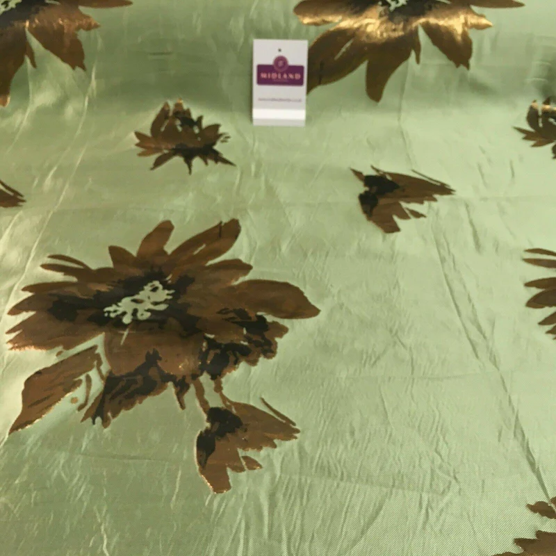 Indian Floral Jacquard Large Vintage Brocade Fabric 147 cm Wide MA1170 Mtex