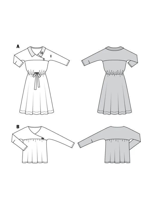 5980 Kleid & Bluse
