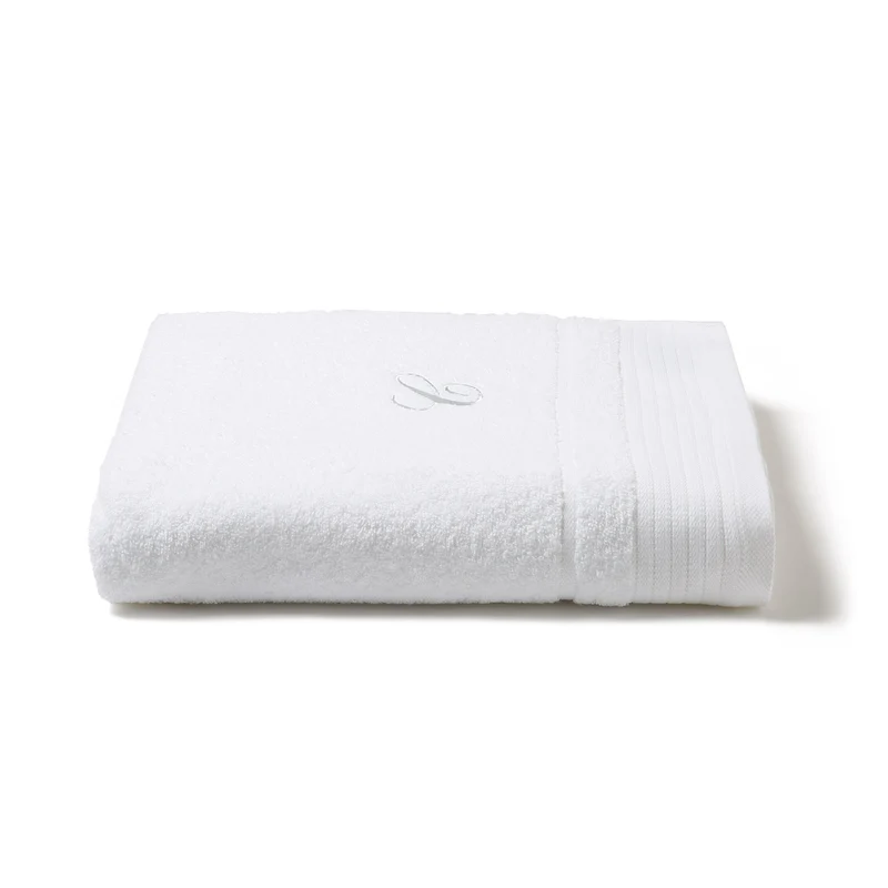 Telo Bagno ricamata in Cotone 450 gr/mq