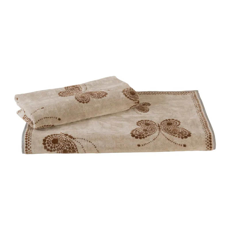 Asciugamano con Ospite mahon Moderno in Cotone 450 gr/mq