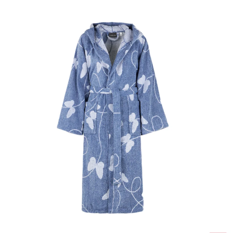 Accappatoio con Cappuccio vanessa Moderno in Spugna 380 gr/mq