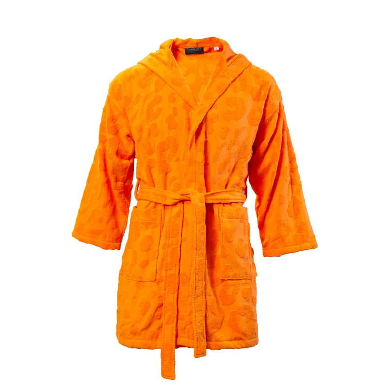 Accappatoio con Cappuccio paradise island Moderno in Spugna 320 gr/mq
