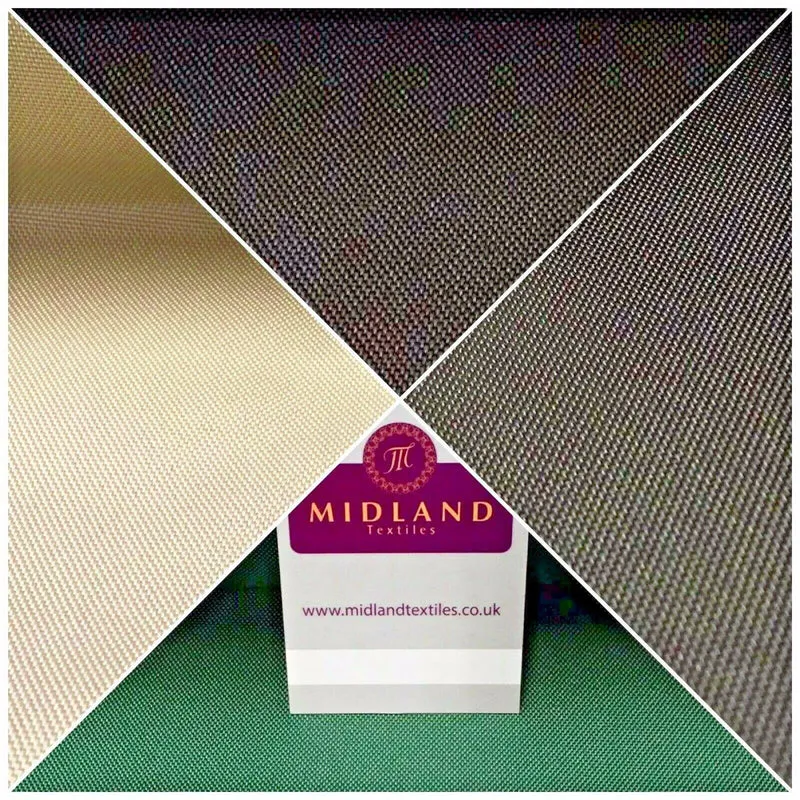 Plain Water Repellent Soft Touch PU Coated Fabric MD1054
