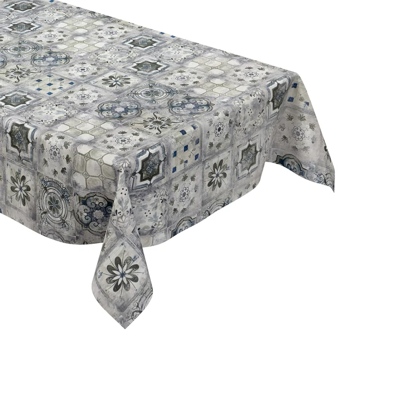 Wachstuch Tischdecke M19617 Mosaik Fliesen Portugal eckig rund oval