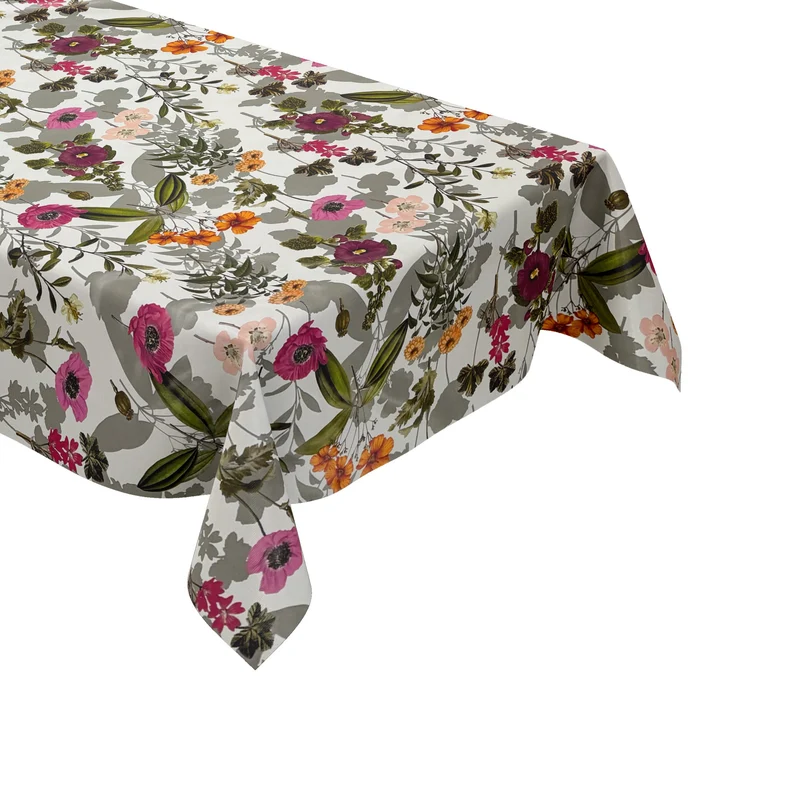 Wachstuch Tischdecke M19263 Blumenwiese Blüten Sommer eckig rund oval