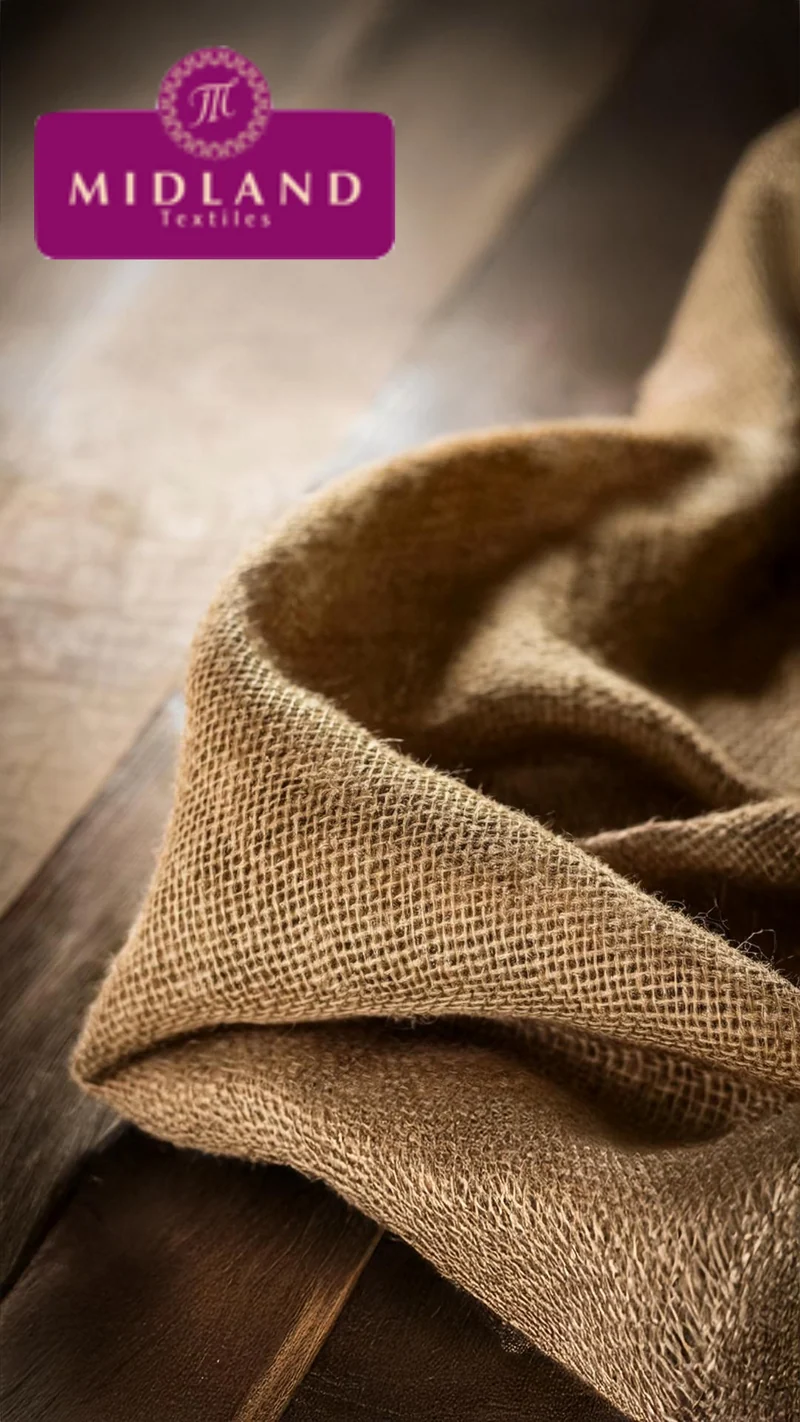 10oz Hessian Jute ideal for craft, bags sacks cloths & upholstery 60" Wide M50-2