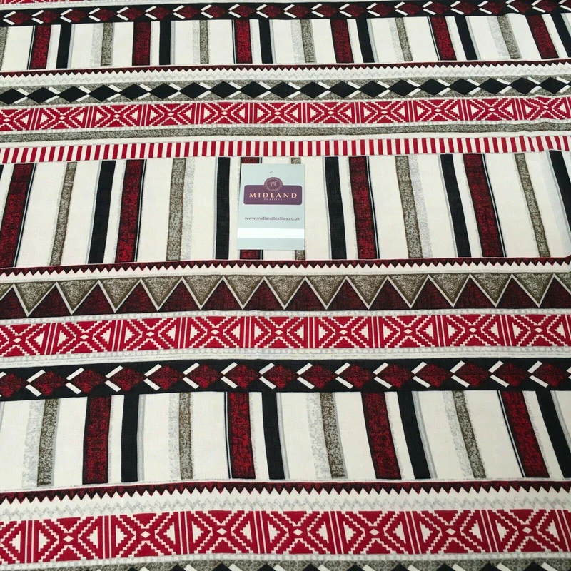 Cream & Navy Georgette crepe Linen effect dress Fabric 150cm wide MK1095-29