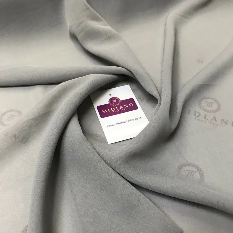 Moss Crepe Chiffon Sheer Fabric Semi-Transparent 44" 100% Polyester M430 Mtex