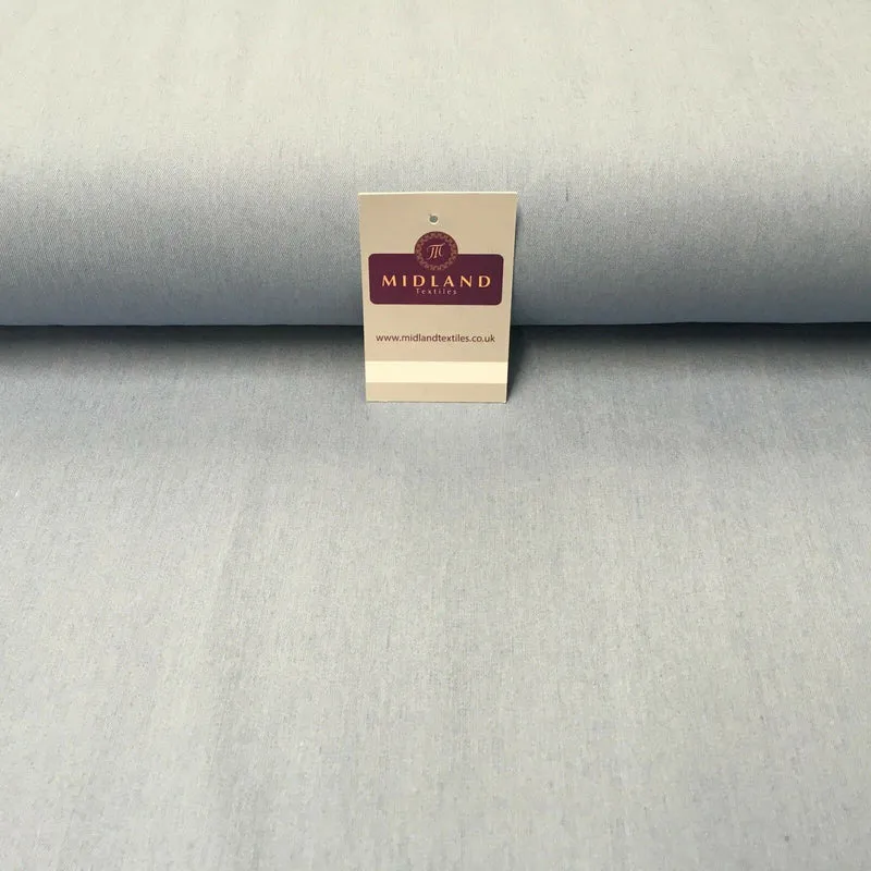 Medium Weight Plain Stretch Denim Dress & Shirt Fabric MD1017